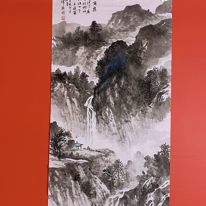 国画山水花鸟字画书画国画