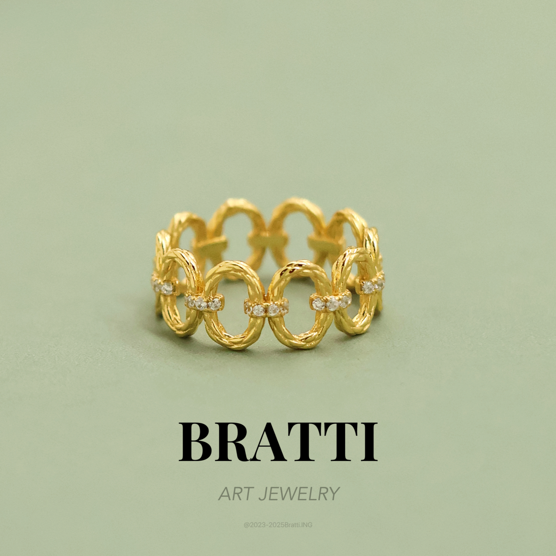 925银戒指 Bratti珠宝S925银戒指-YJ250502