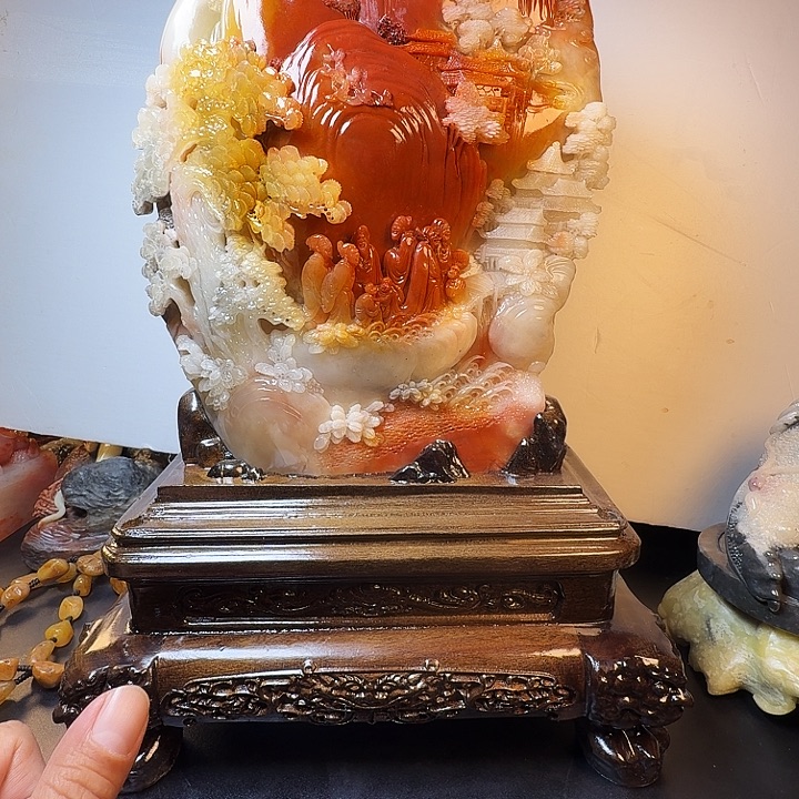 用***6寿山石寿山石工艺品摆件艺术品