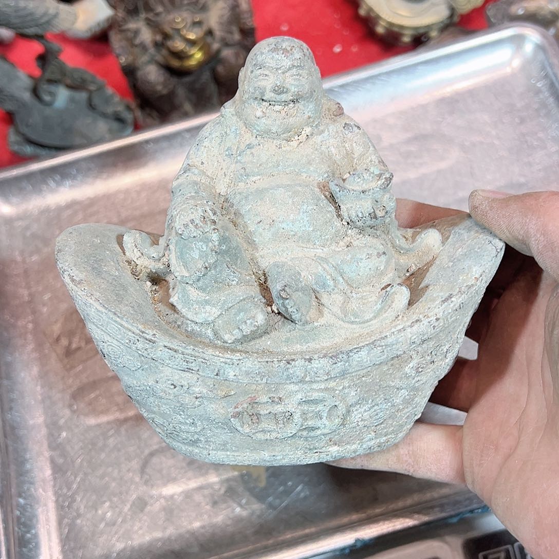 黄铜摆件，文房摆件