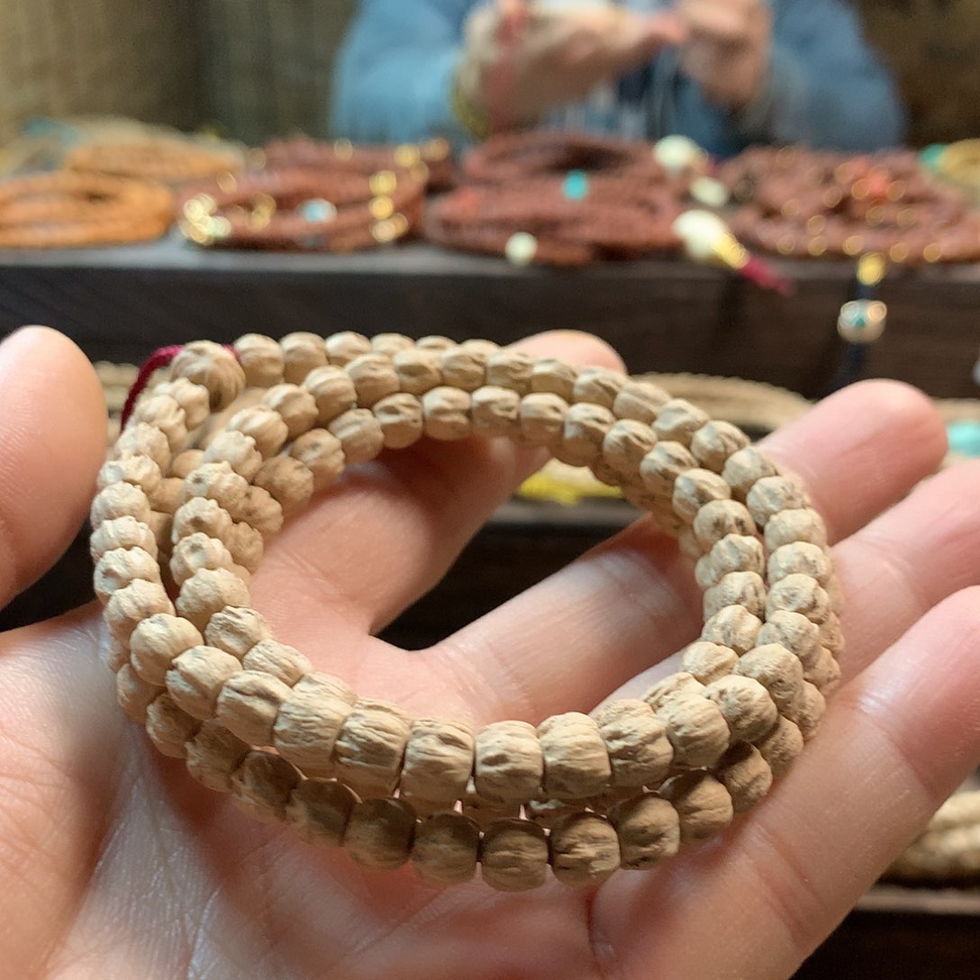 柏香籽/百香籽吊坠粉皮方块顺