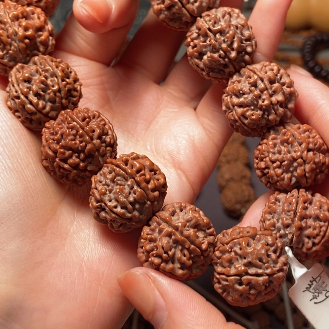 金刚菩提手串远*六瓣22原生态双龙269