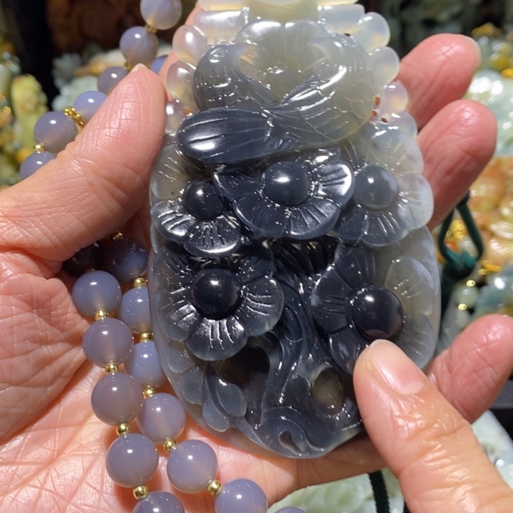 岫玉岫玉吊坠未镶嵌