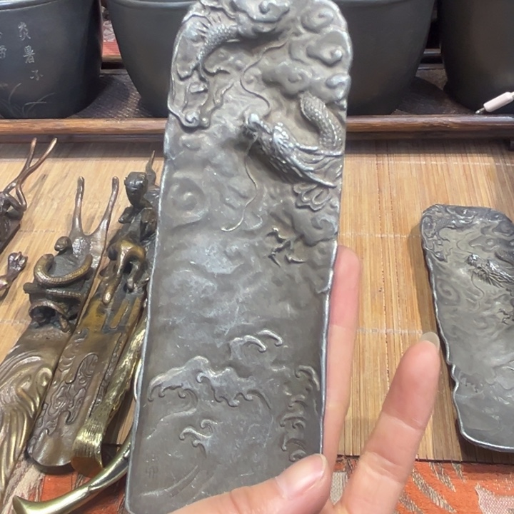 蜜安罐安罐瓷香炉锡茶则