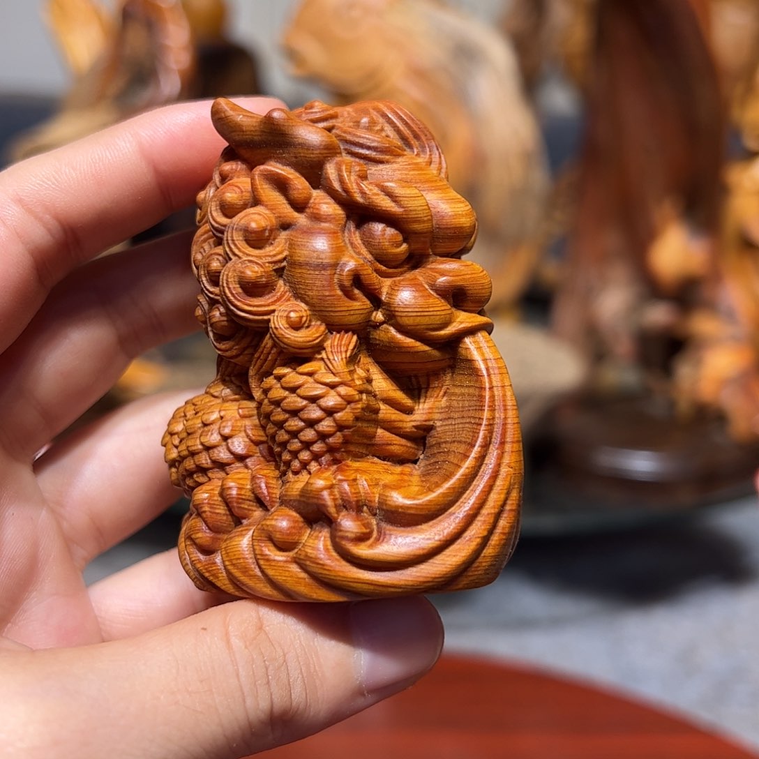 柏木（崖柏）崖柏木手把件摆件