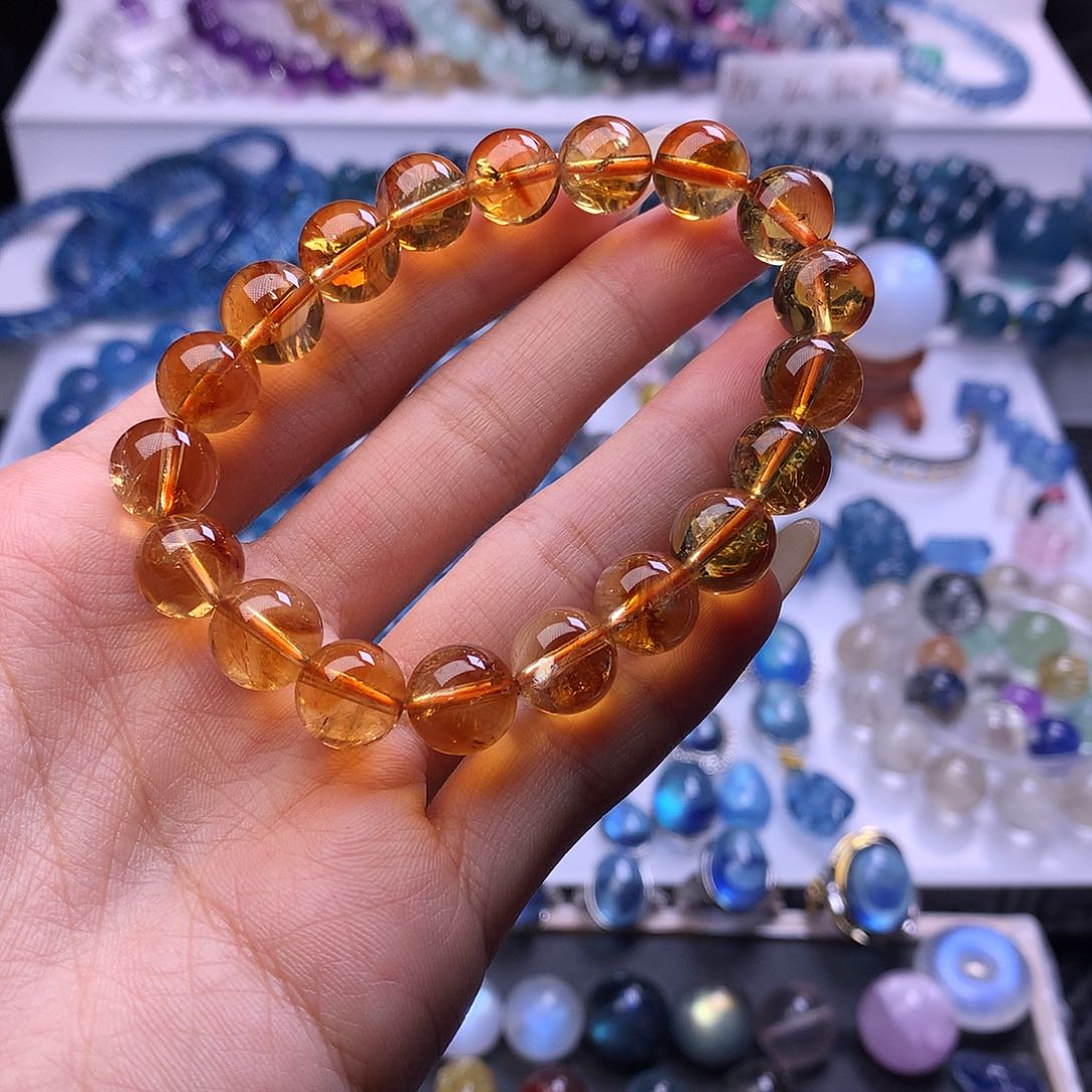 水晶手链未镶嵌多样性