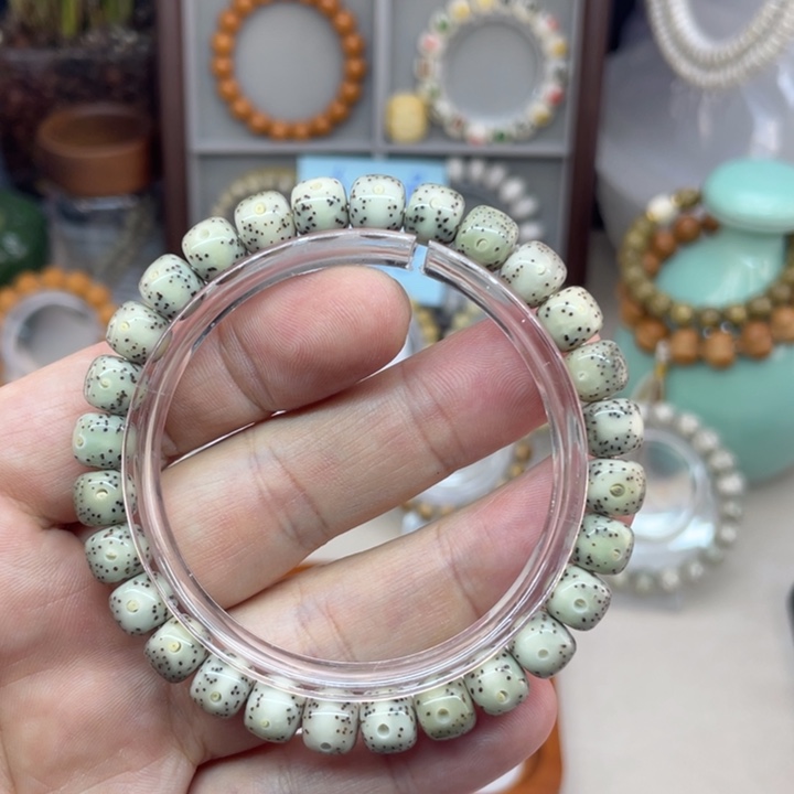 星月菩提手串石玉