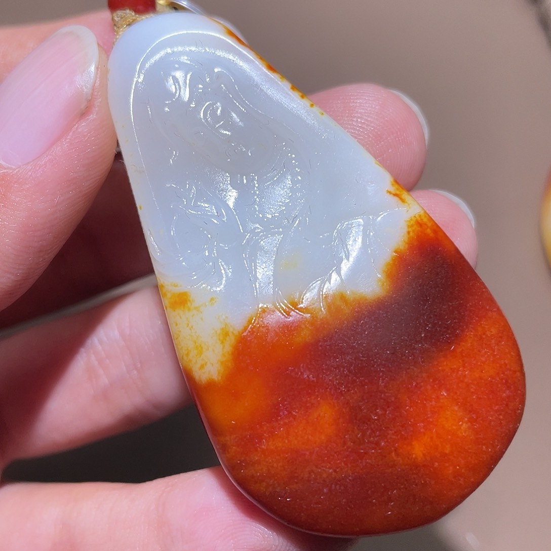 和田玉颈饰未镶嵌Y