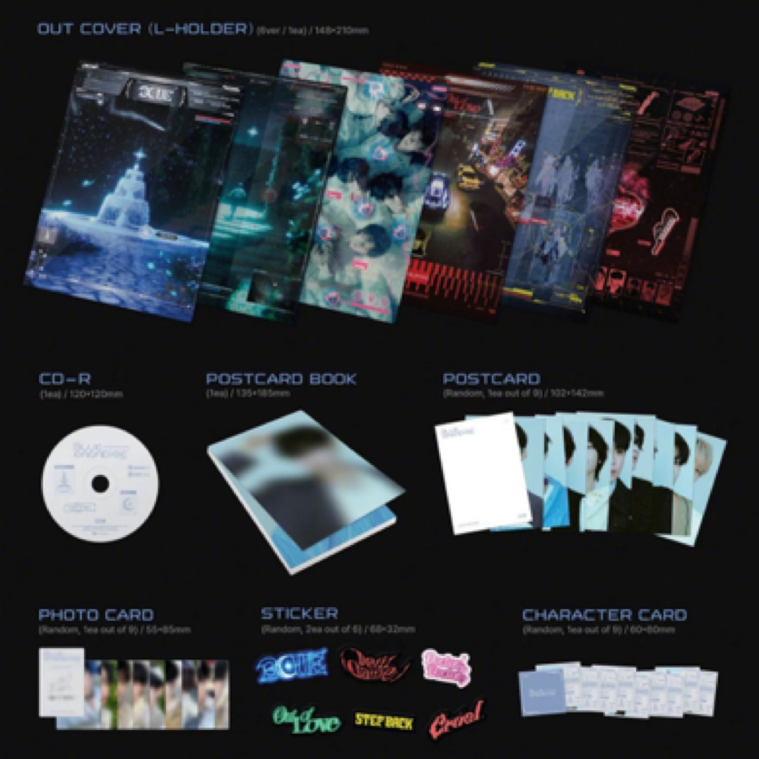 zb1迷你五特别版昼新专未拆正版画册随机封面