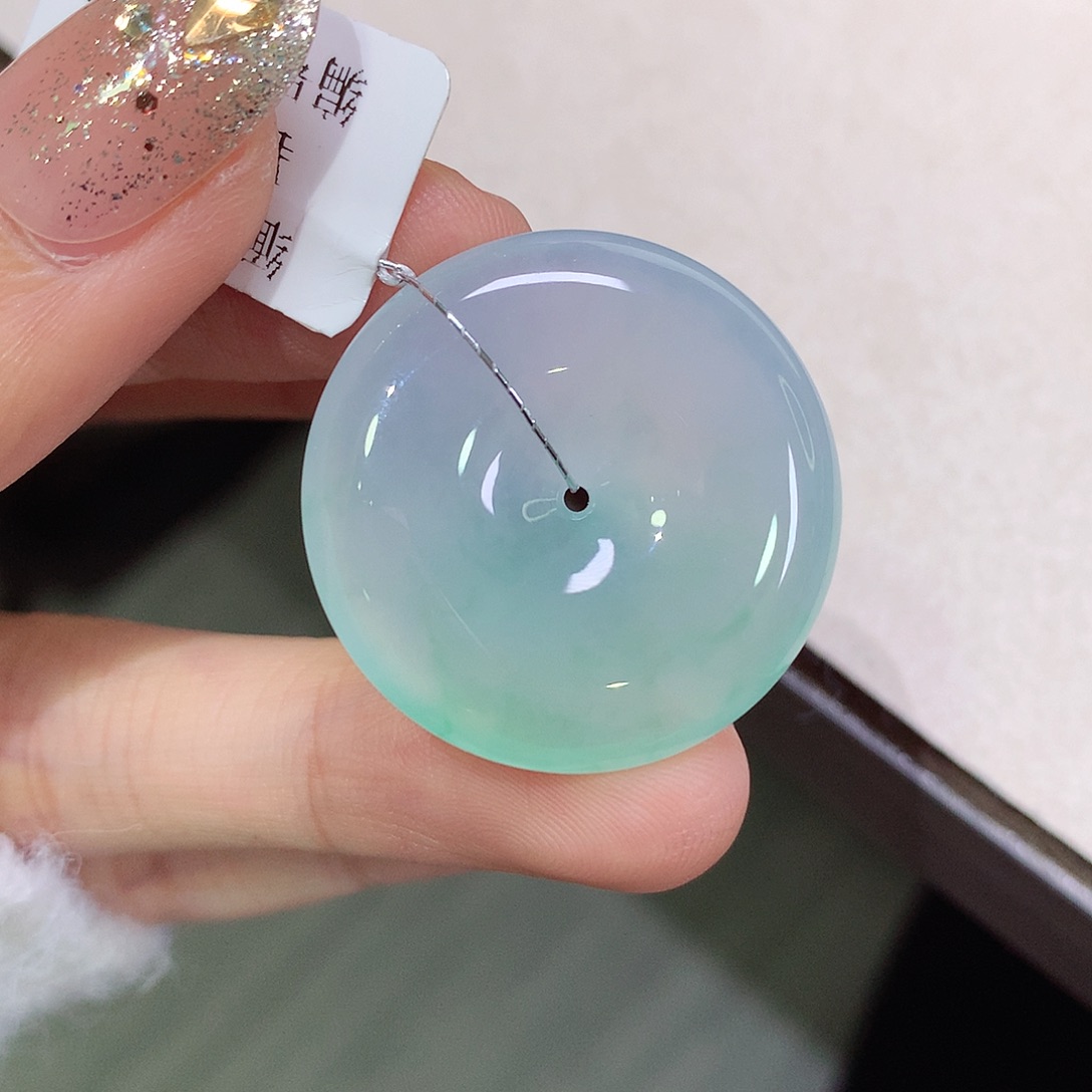 翡翠未镶嵌颈饰27.7-5.8