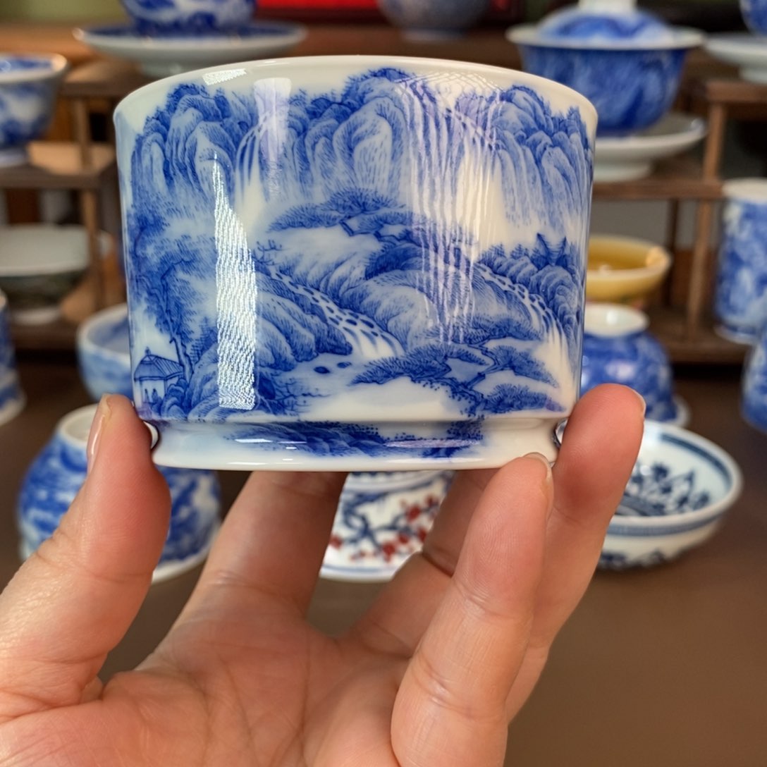 景德镇陶瓷手工手绘