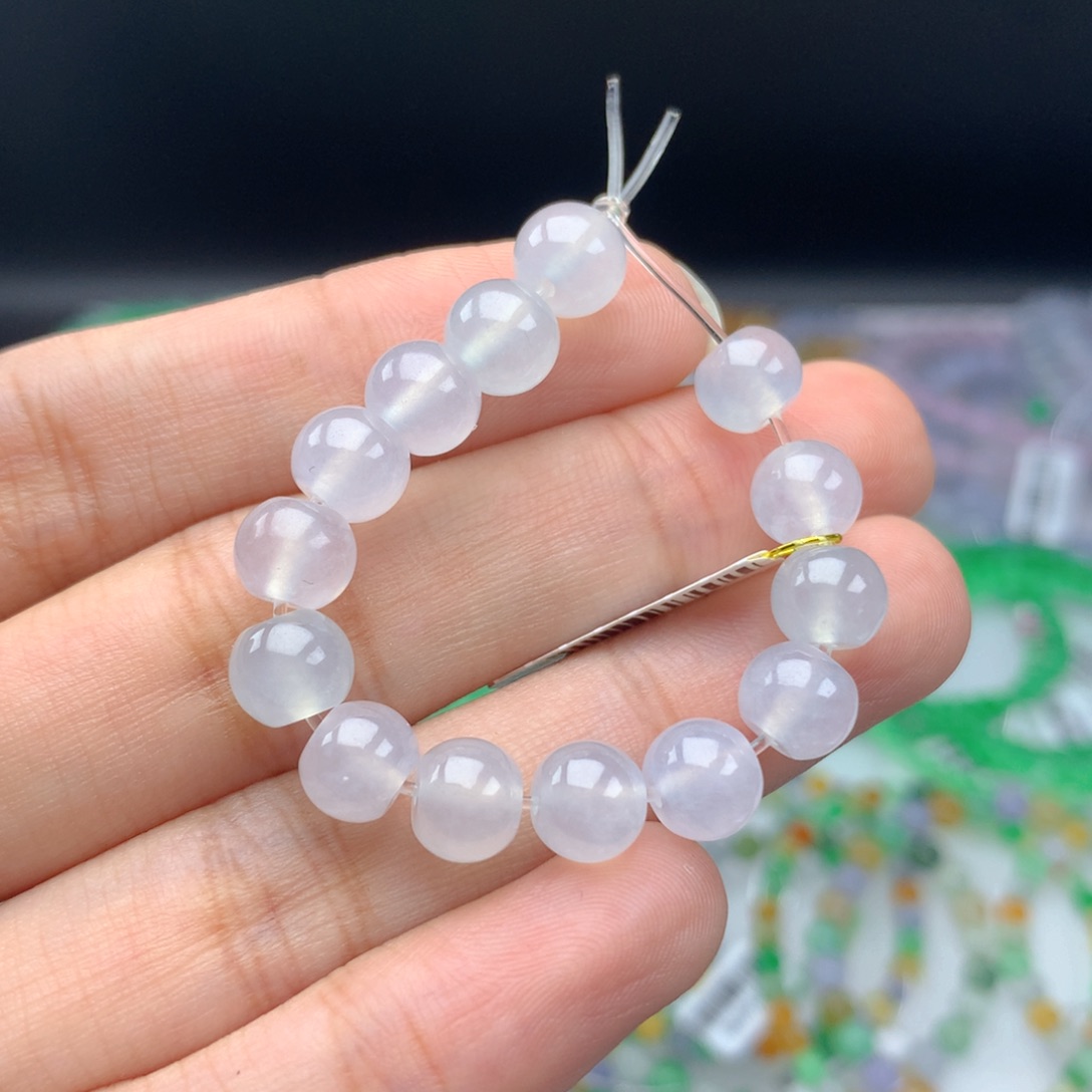 翡翠手链未镶嵌卡