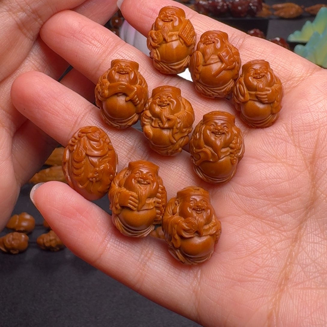 橄榄核手串/手链小籽财神