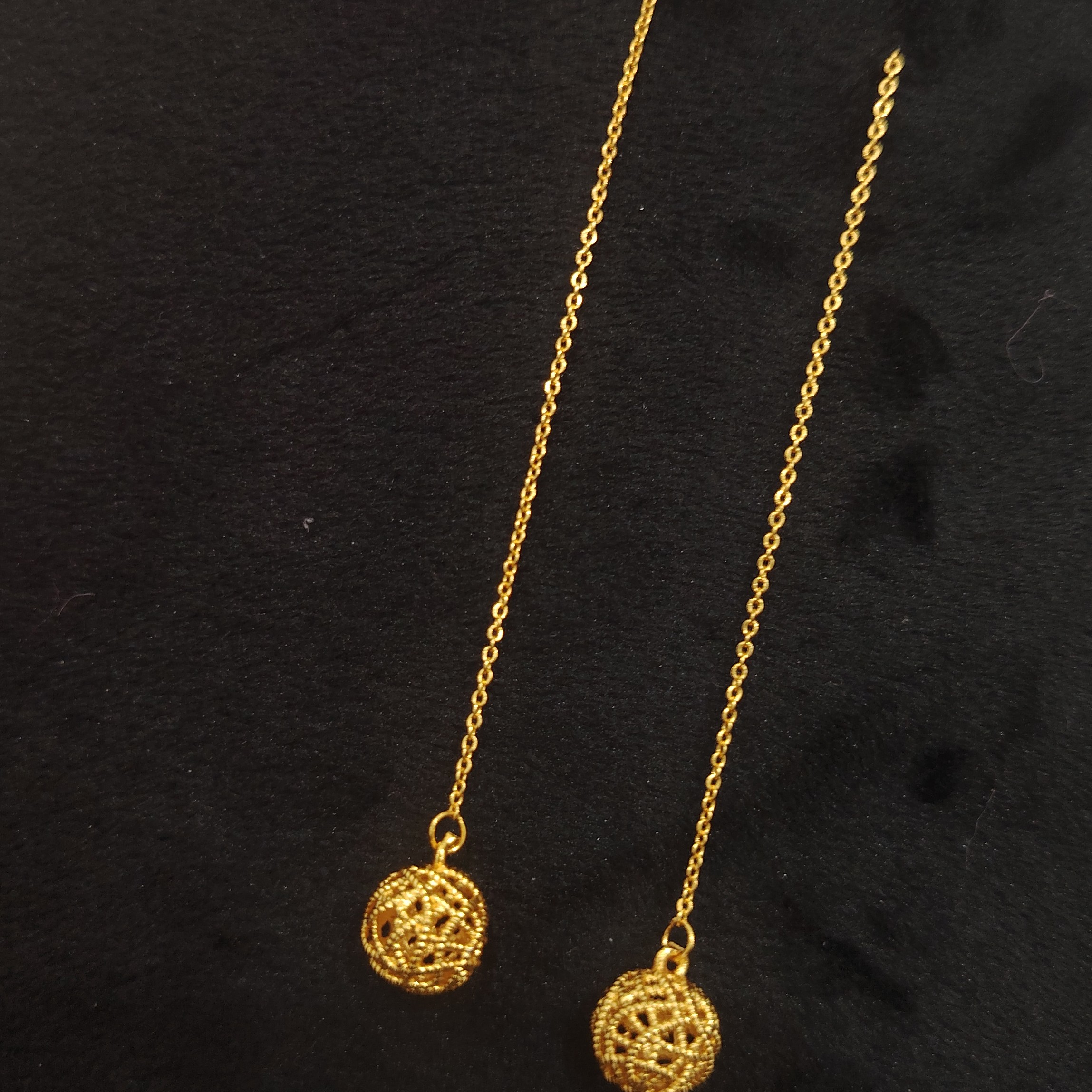 纯铜大理石耳饰 2025新款女士耳钉