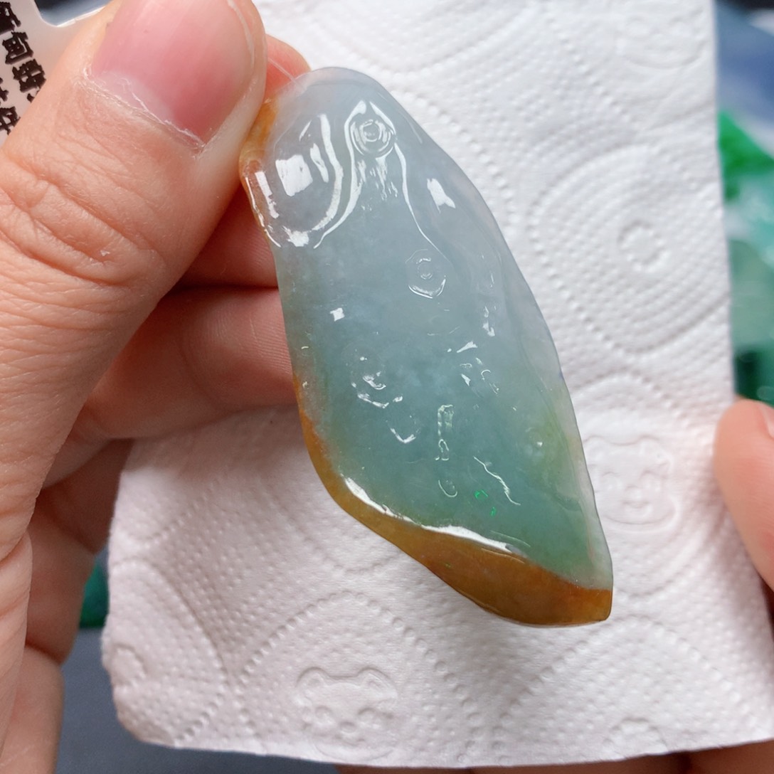 【闪购商品】翡翠吊坠(不含链)未镶嵌