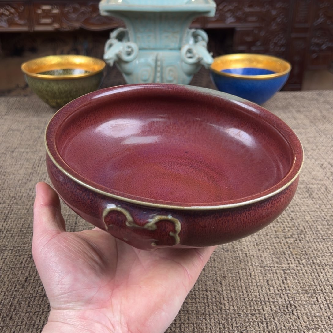 瓷片正能量陶瓷艺术品