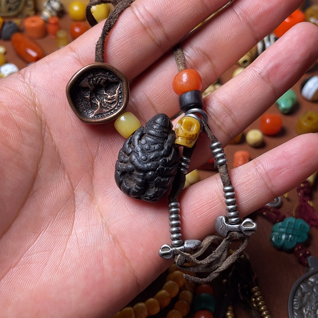 颈饰玻璃藏传藏传藏传