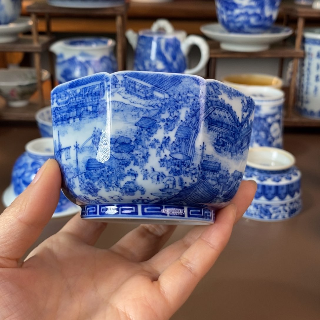 景德镇陶瓷手工手绘