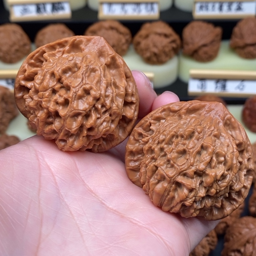 【闪购商品】文玩核桃吊坠官帽49