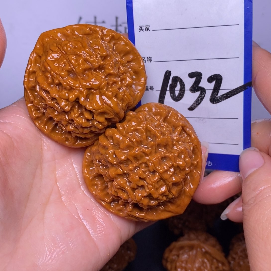 文玩核桃把件1032/50.5官帽