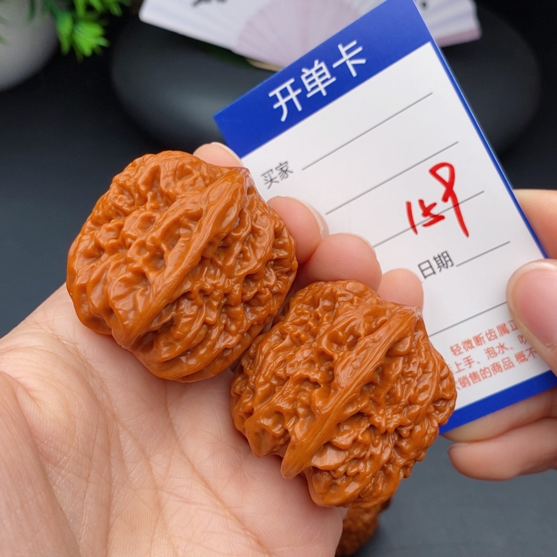 文玩核桃把件37将军159