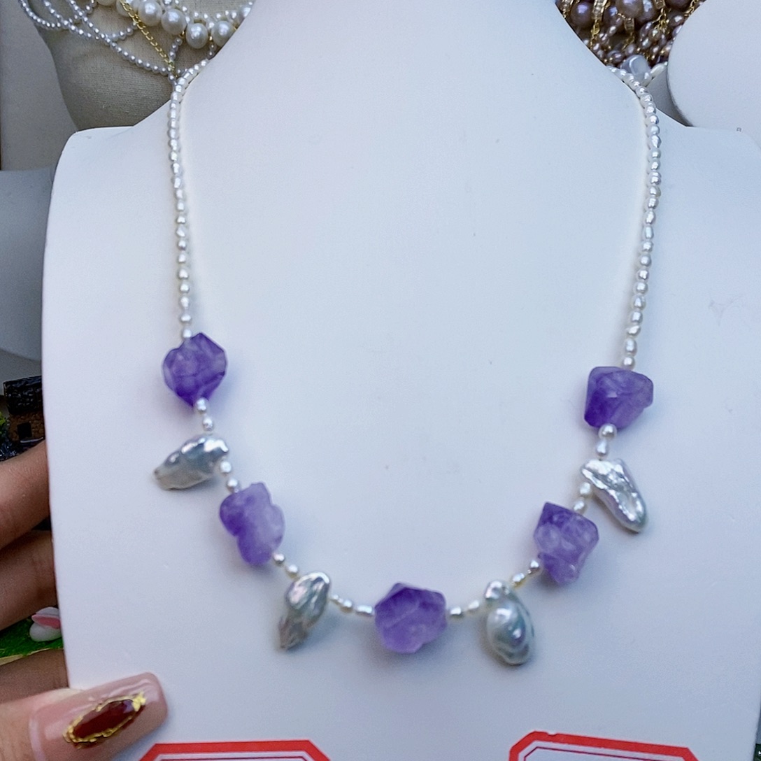 淡水珍珠颈饰未镶嵌