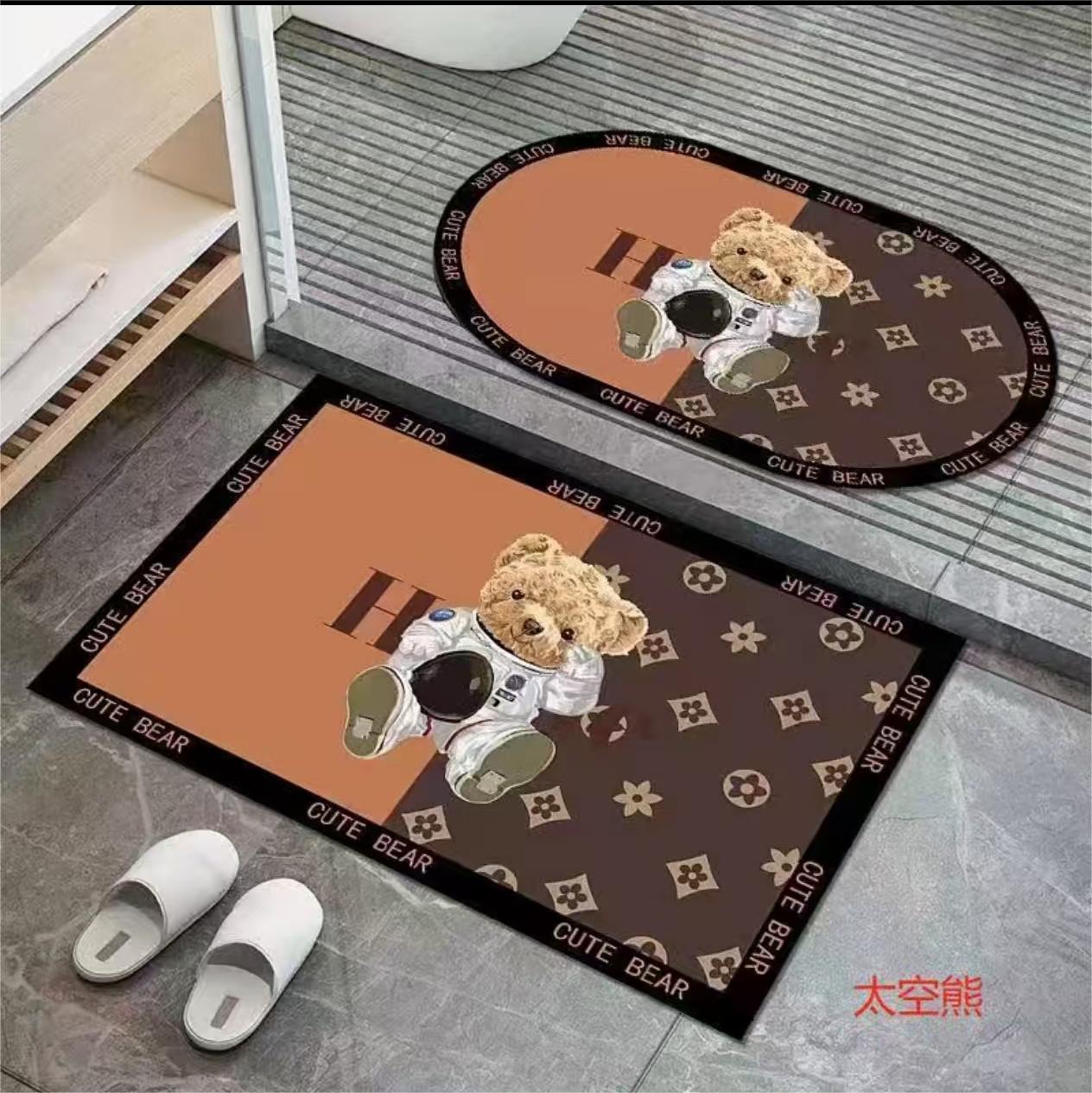 家用多种功能地垫卫生间浴室厨房入户吸水防滑速干地毯客厅