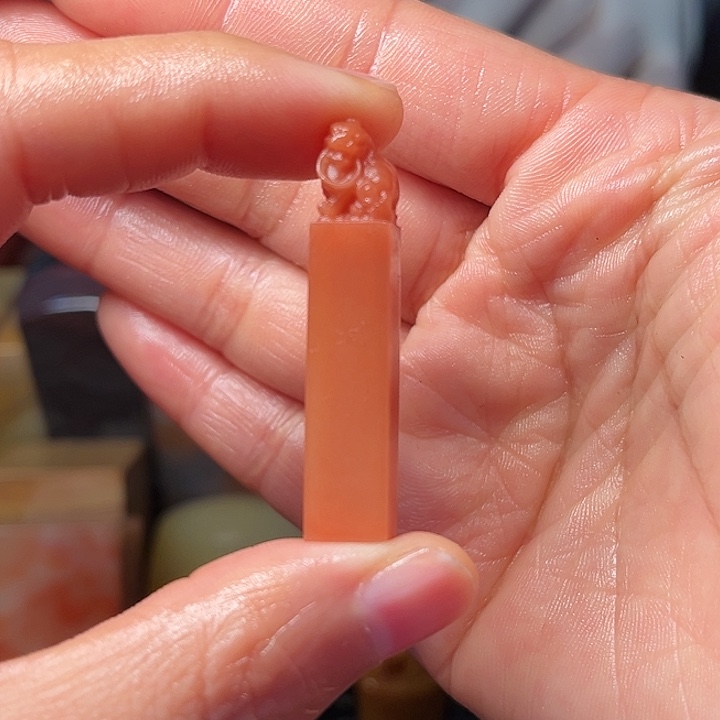 寿山石印石我想吃火锅啦