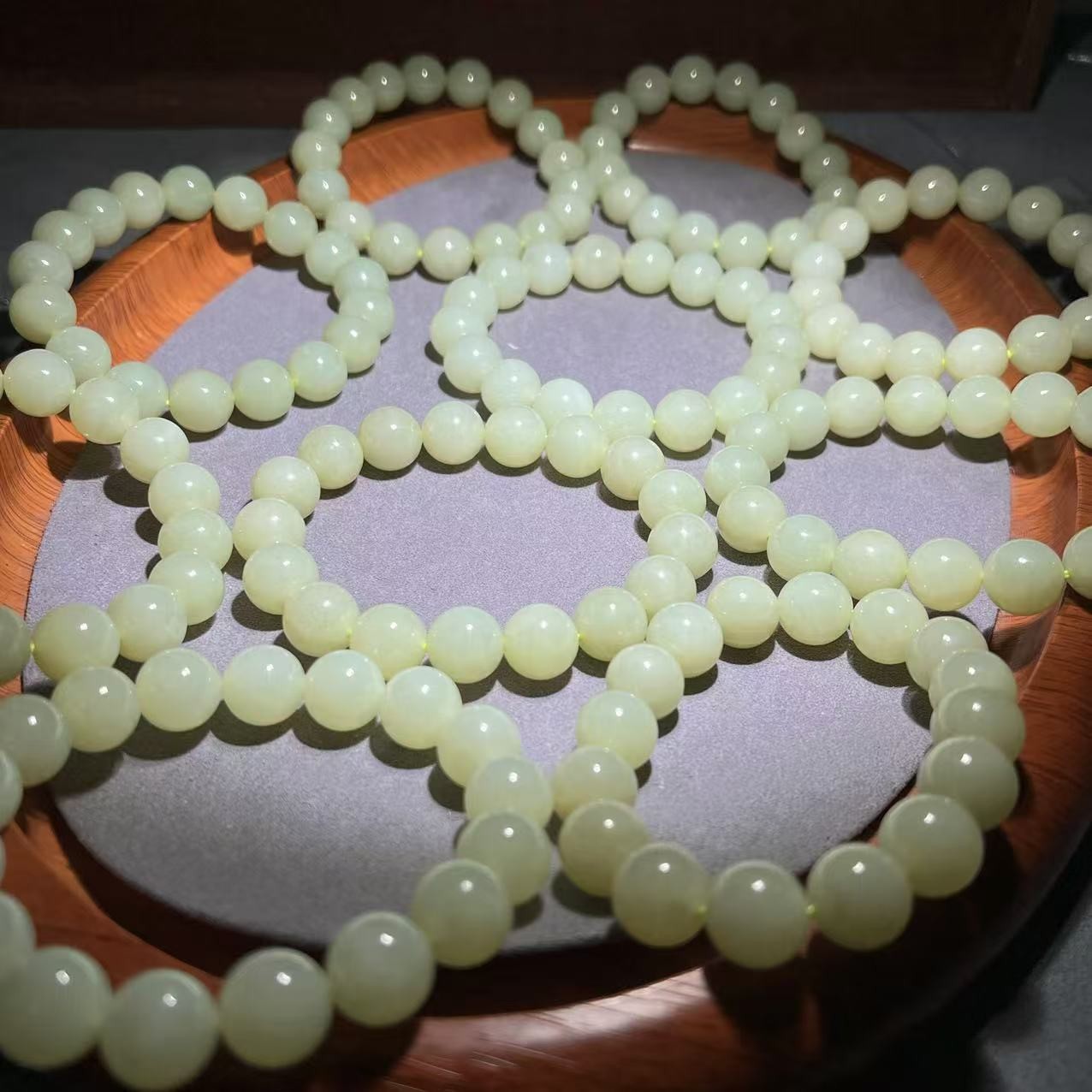 【张老斯珠宝】天然和田玉手串ysc91卡12多样性发货拍一发一发其一