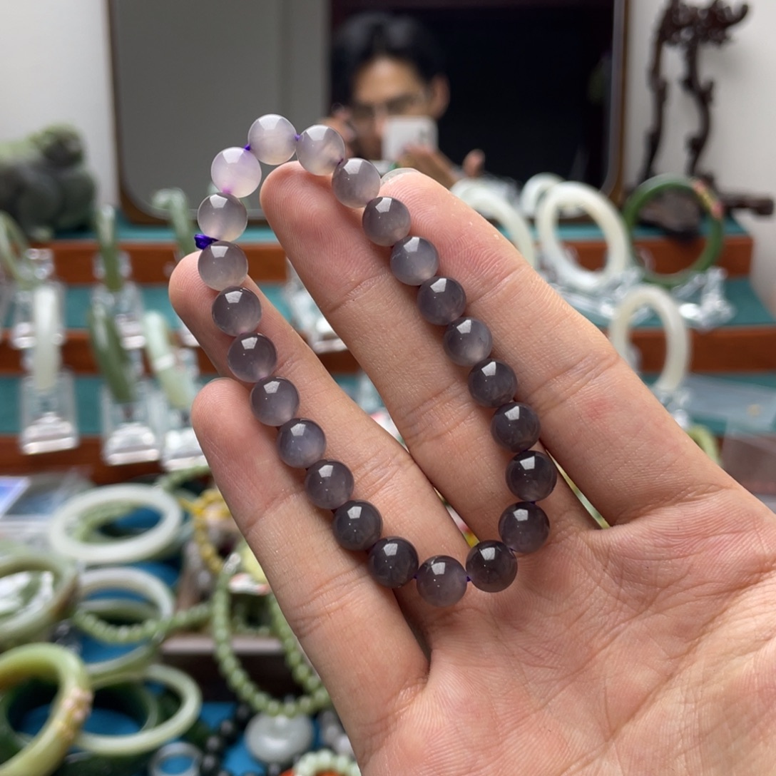 白***戍手链未镶嵌和田玉