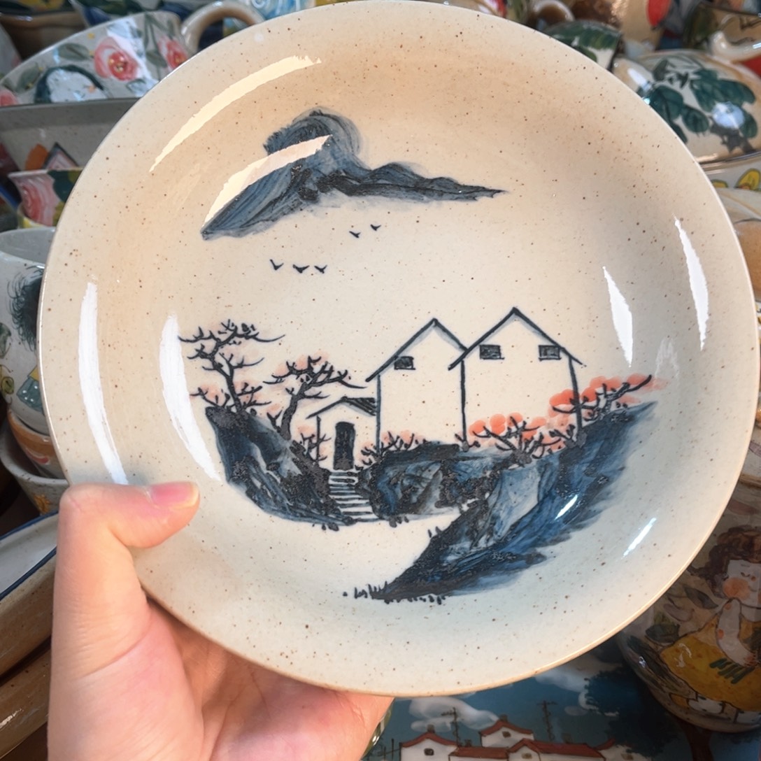 景德镇手工手绘杯