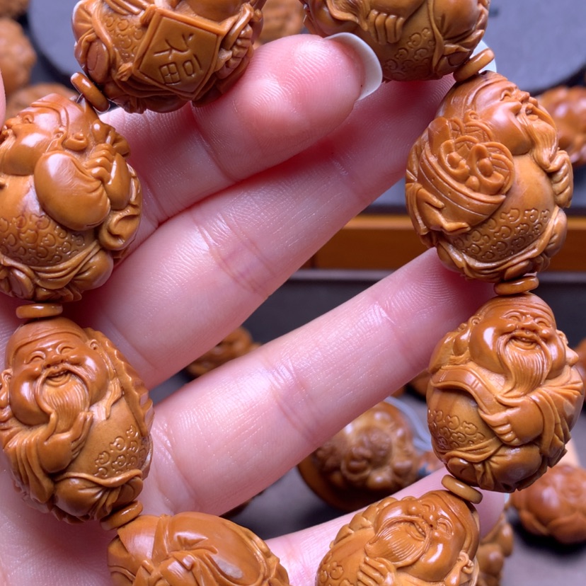 【闪购商品】橄榄核手串/手链蜗****面橄榄核