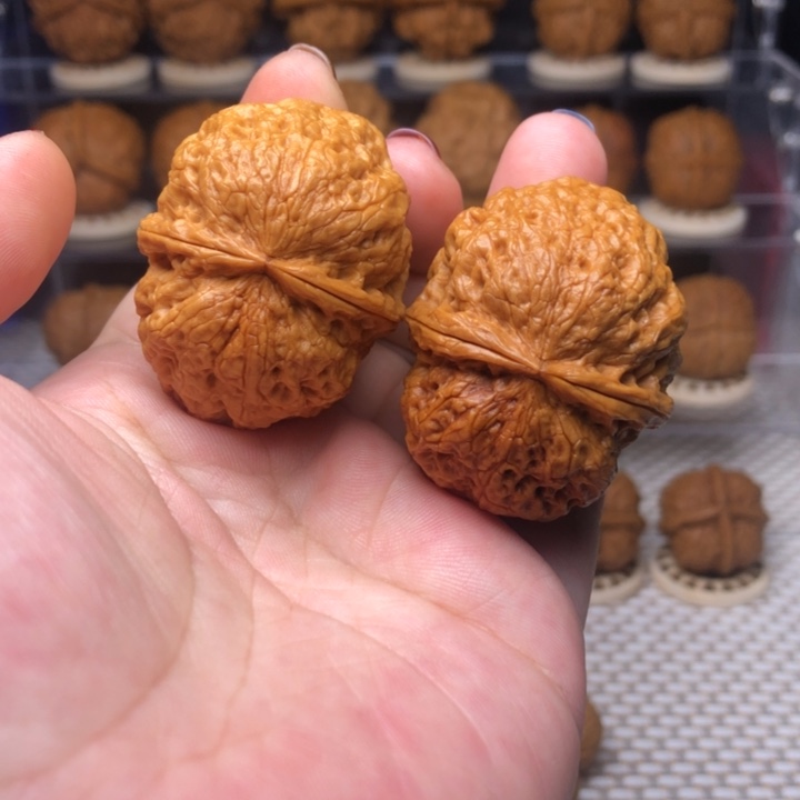 文玩核桃把件3虎头门墩42