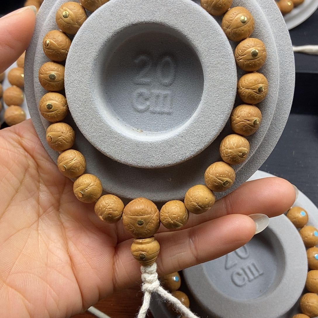 悠***风手串凤眼菩提11.5➕铜，25新籽