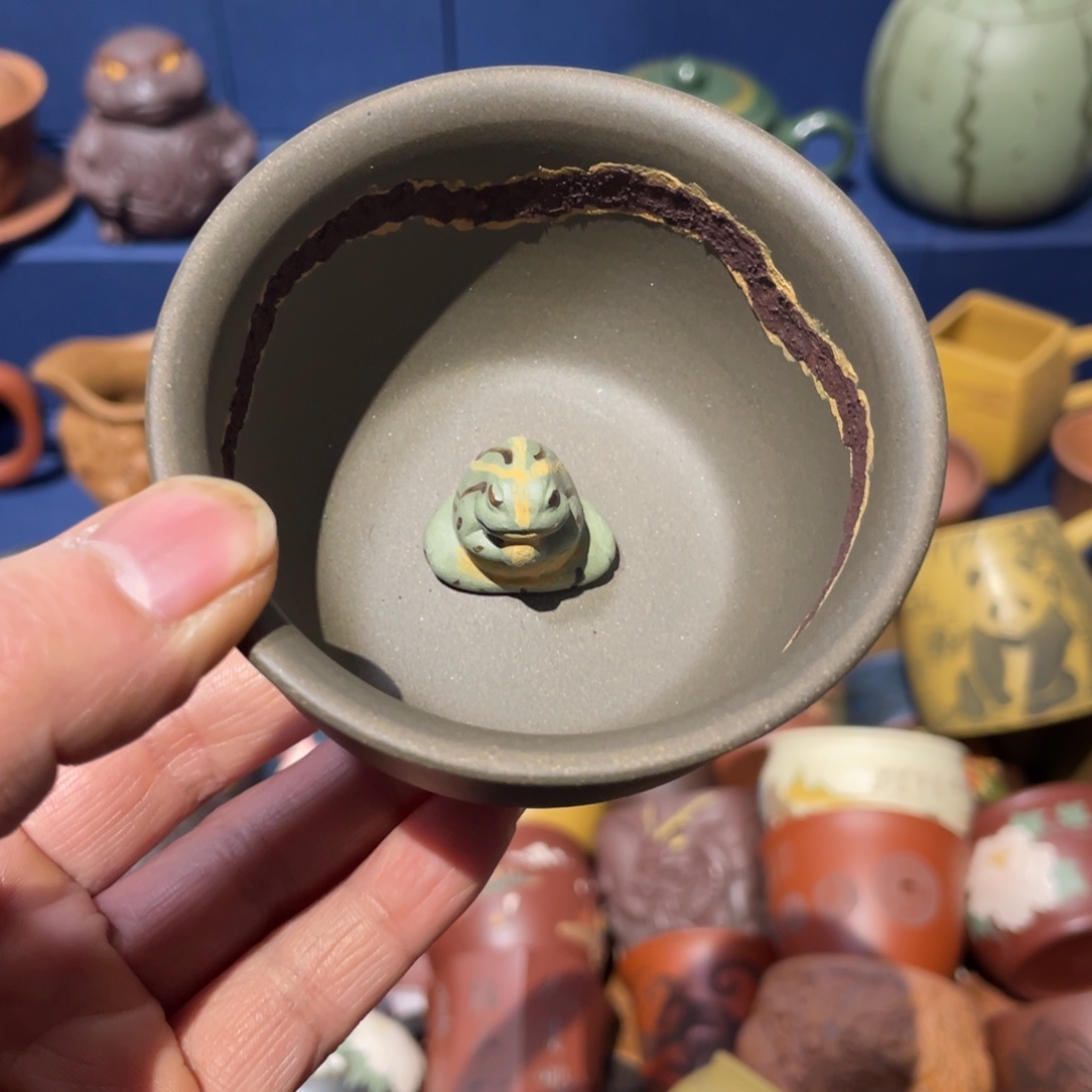 原矿紫砂手工主人杯