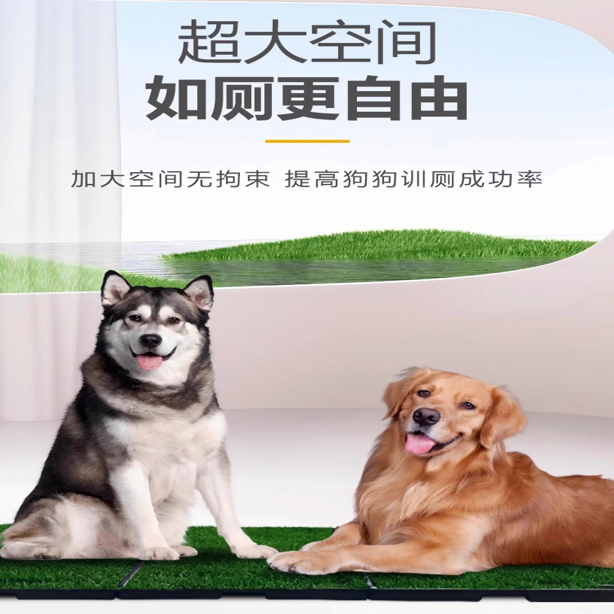 迈斯喵旺大型狗狗厕所假草坪垫人工铺垫宠物训练大小便上厕所拉臭