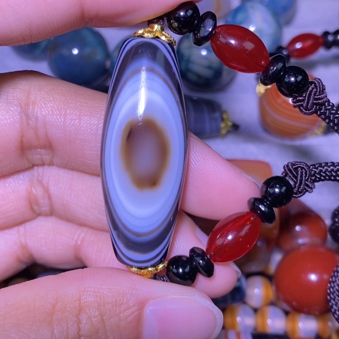 玛瑙/玉髓未镶嵌颈饰