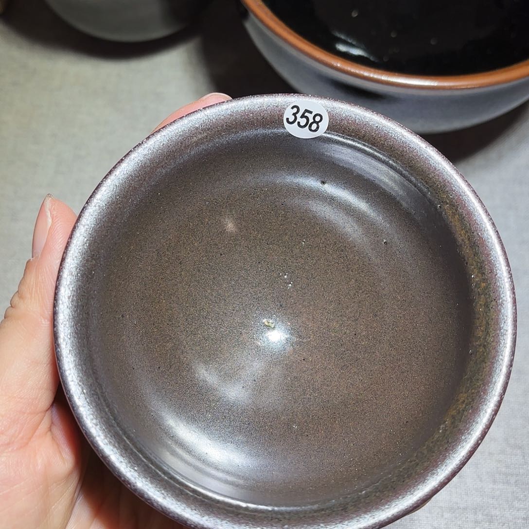 茶盏子衿手工柴烧盏358微瑕