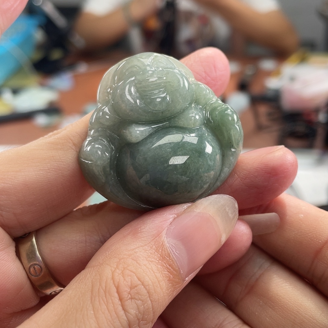 雨***·翡翠未镶嵌颈饰翡翠