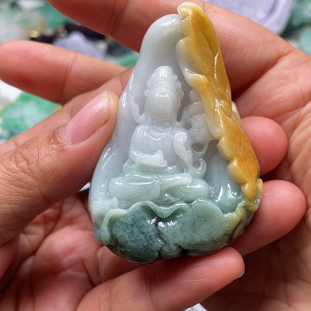 颈饰未镶嵌翡翠翡玉缘翡翠