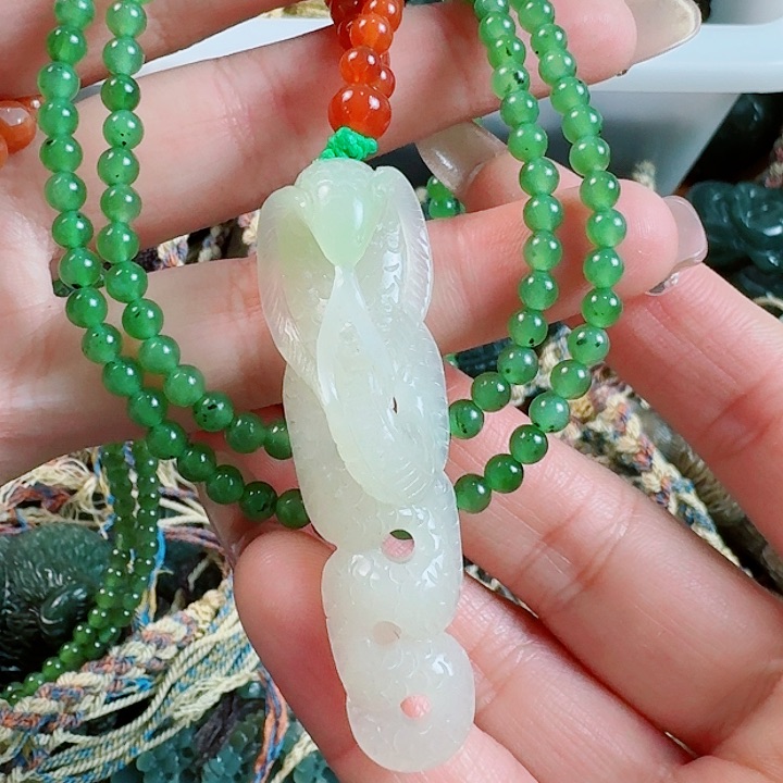 和田玉挂件未镶嵌