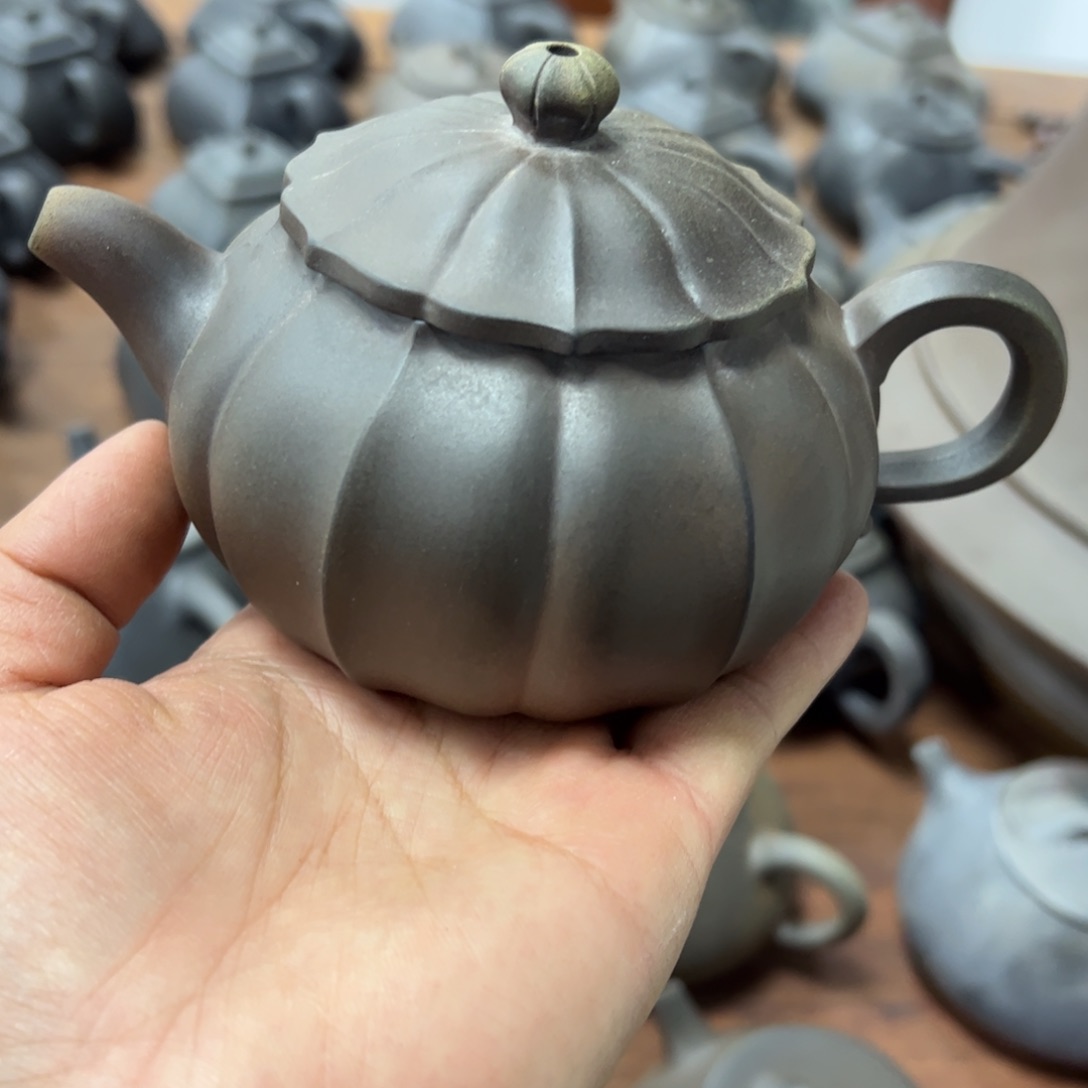 贵台龙窑柴烧茶壶94大**沙