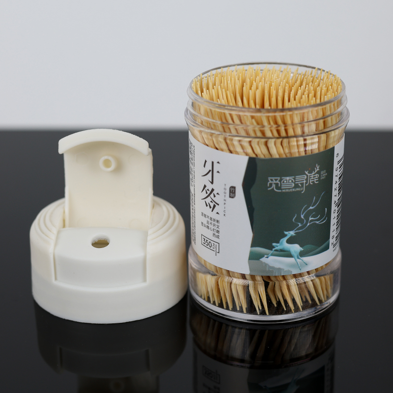 牙签竹制一次性双头牙签高档剔牙牙签家用酒店细牙签批发牙签水果