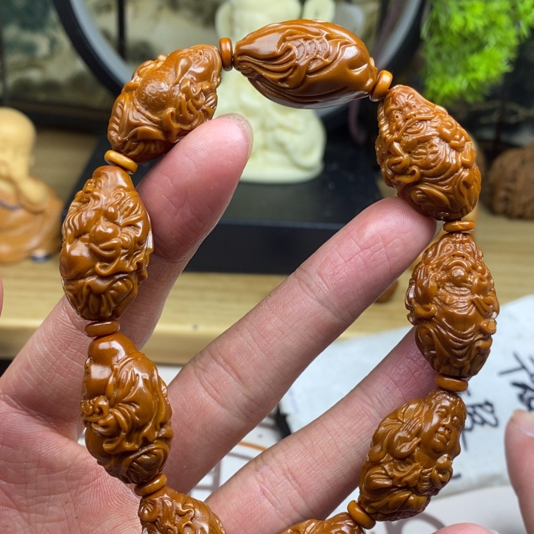 橄榄核手串/手链橄榄核雕工艺手串