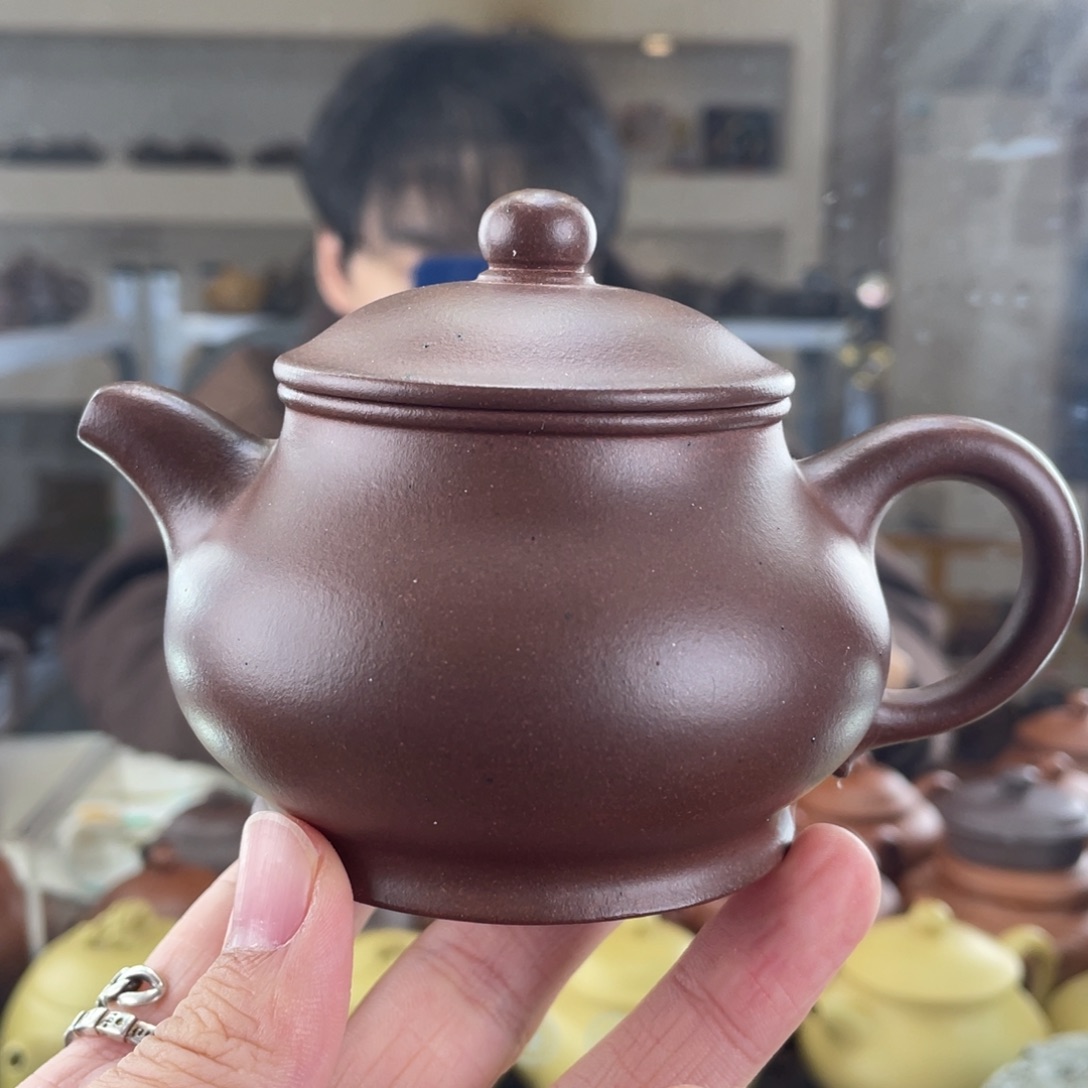 紫砂茶壶170cc老紫泥茶壶