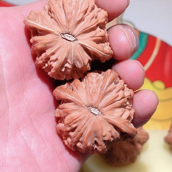 把件文玩核桃M****二磨盘42编435