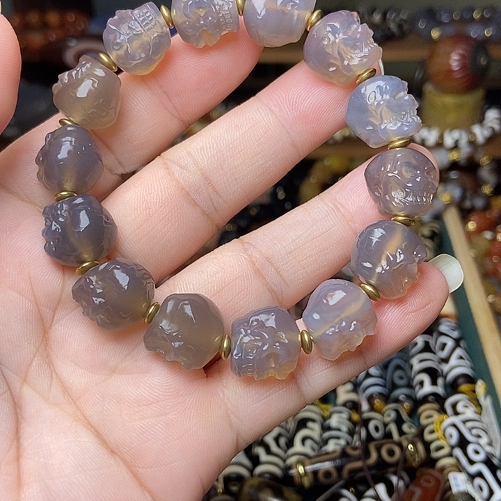 玛瑙/玉髓未镶嵌珠宝半成品