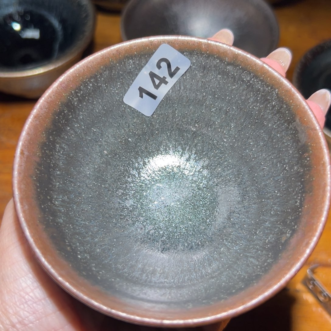 黑***神茶盏全手工原矿原釉建盏