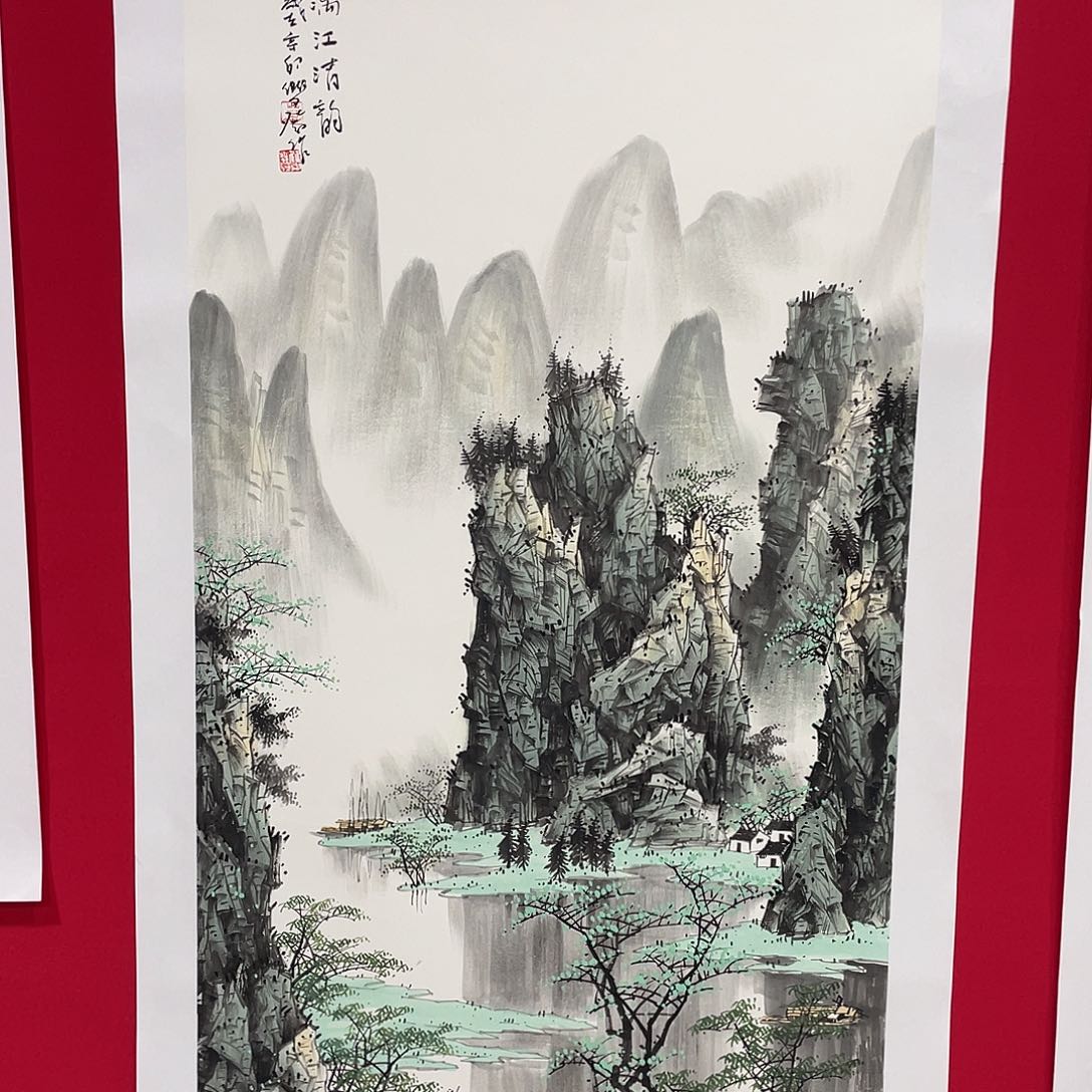 国画莫双发老师作品