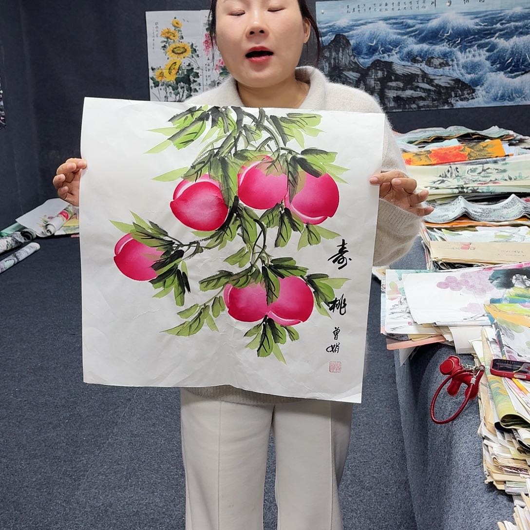 中佳美术馆 画心一张